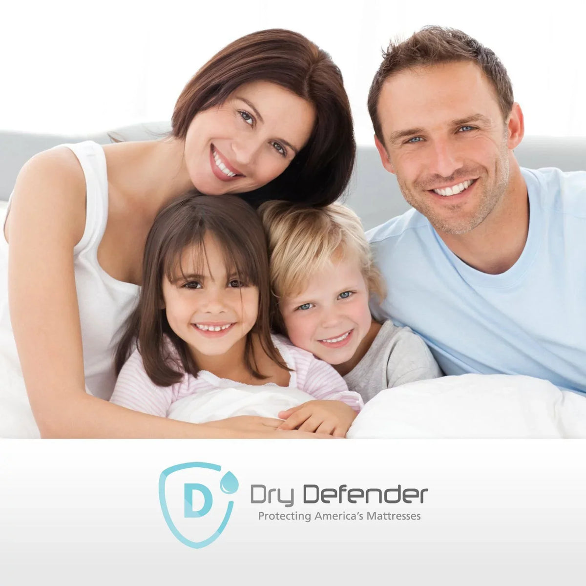Dry Defender Sateen Cotton Top Waterproof Mattress Pad - Twin Size