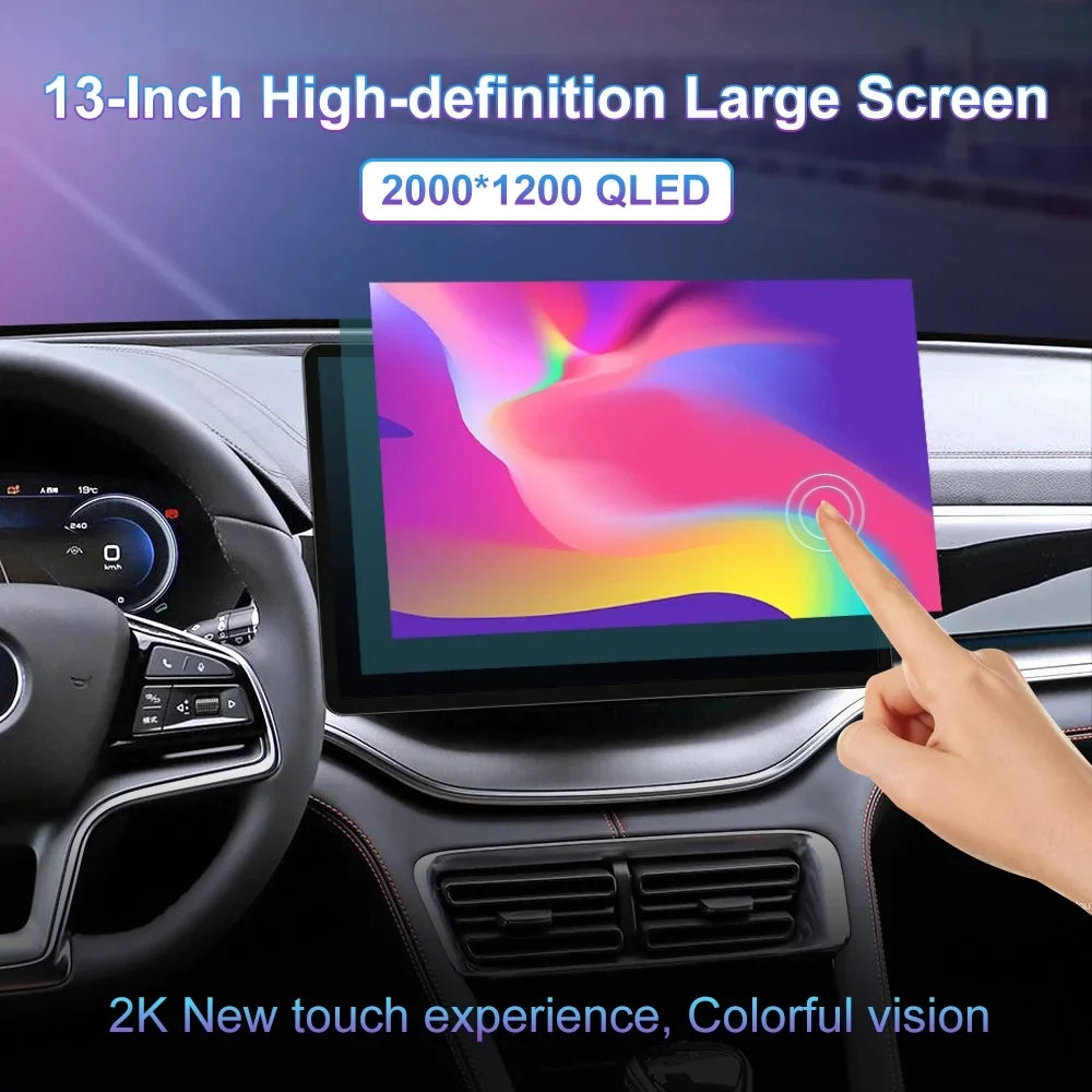 13.3" Android 12 Car Radio Stereo for GMC Yukon Chevrolet Chevy Tahoe Suburban 2007-2012 with  CarPlay Android Auto Built in