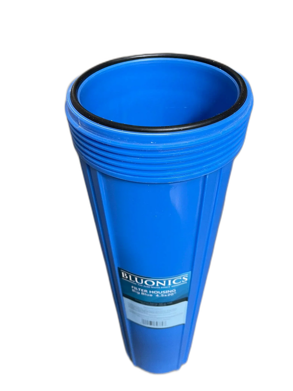 Bluonics 4.5"x20" Whole House liquid Filter Replacement Solid Blue Canister-Cap not included
