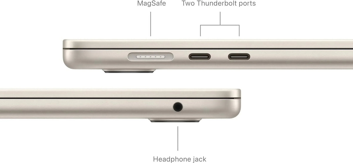 2024 Laptop_MacBookAir 15" M3with 8-core CPU and 10-core GPU, 8GB, 512GB SSD - Starlight