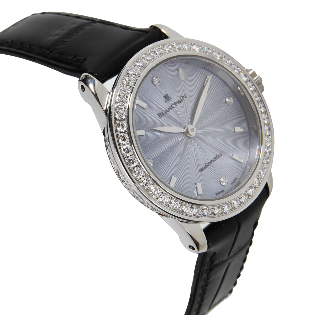Blancpain Léman 2102 Women's Watch in  Stainless Steel Pre-Owned