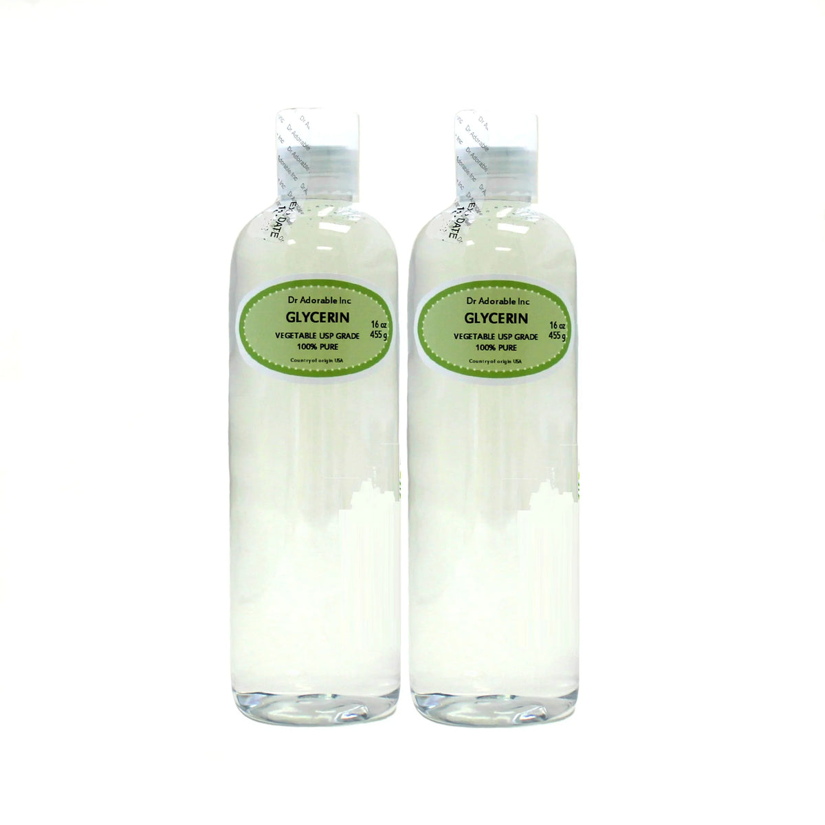 Adorable - 100% Pure Premium Glycerine / Glycerin Vegetable Usp Grade - 32 oz. Dr