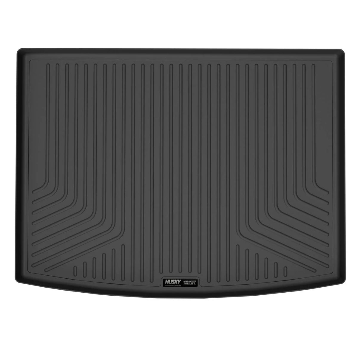 Husky by RealTruck Weatherbeater Series Cargo Liner behind 3rd Row Black suitable with 21 Chevrolet Suburban/GMC Yukon XL appropriate with select: 2021-2023 Cadillac Escalade