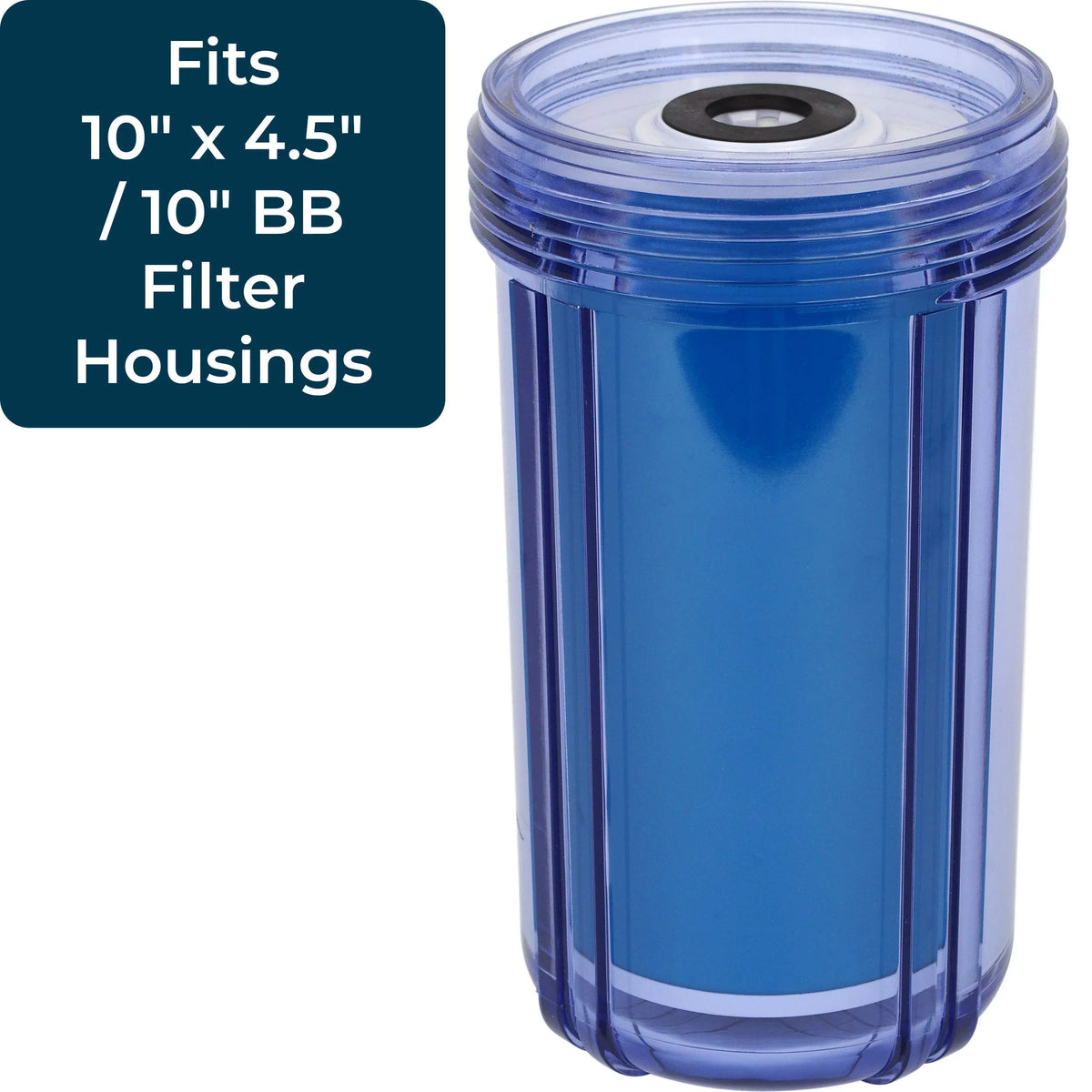 SpiroPure SP-WS-10BB 10” x 4.5” Cation Resin aqua Softener Cartridge (Case of 6)