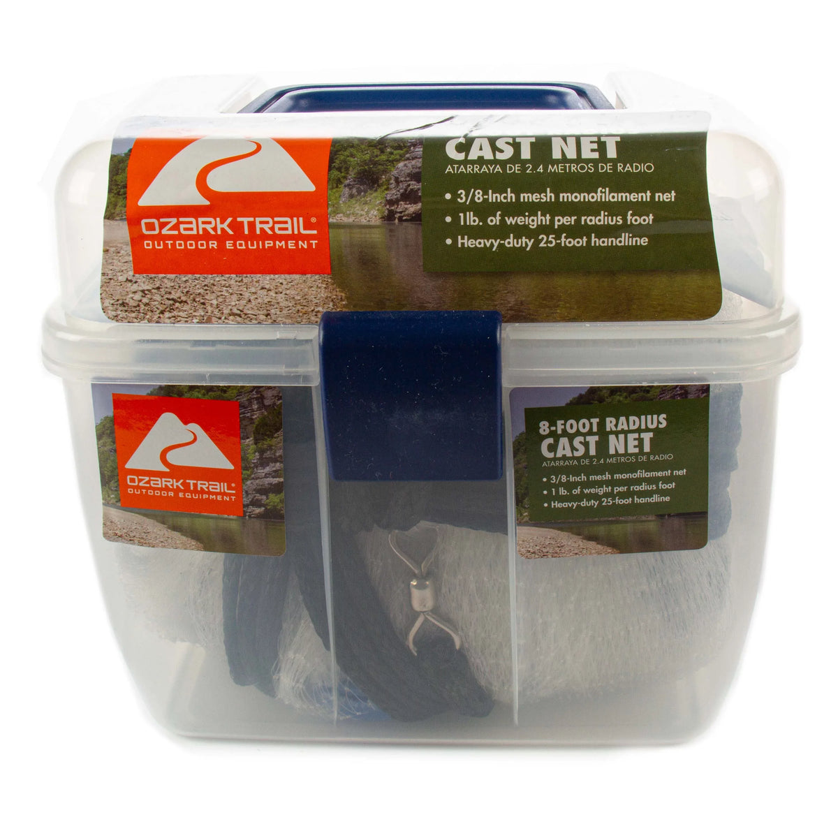 Ozark Trail 3/8-inch 8-Foot Radius Pro Series Cast Net