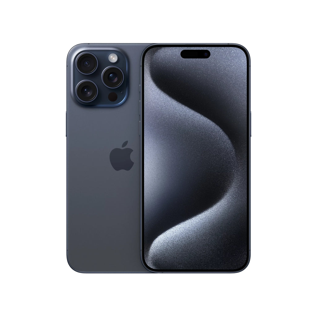 Straight Talk  iPhone 15 Pro Max, 512GB, Blue - Prepaid Smartphone