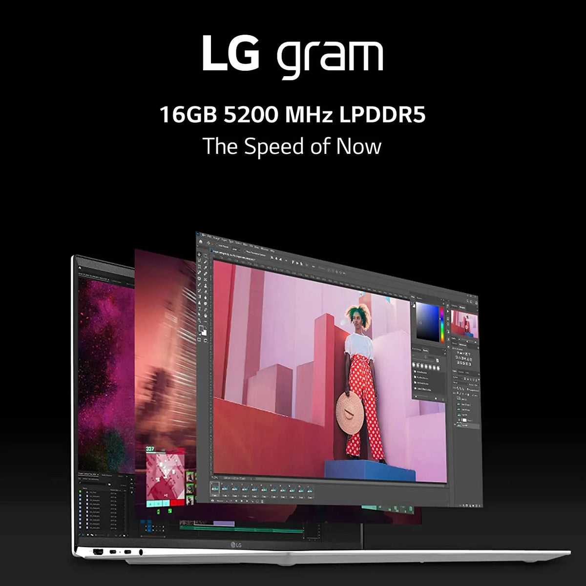 Open Box  gram (2022) 14Z90Q Ultra Lightweight Laptop, 14" 1920 x 1200 IPS Display,  Evo 12th Gen i7-1260P, 16GB LPDDR5 RAM, 512GB SSD, FHD Webcam, Wi-Fi 6E, Thunderbolt 4, Windows11, Black