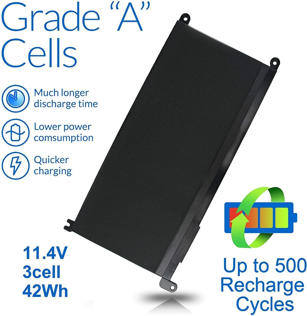 10x Battery WDX0R For  Inspiron 15 5567 5568 13 5368 7368 7569 7579 FC92N