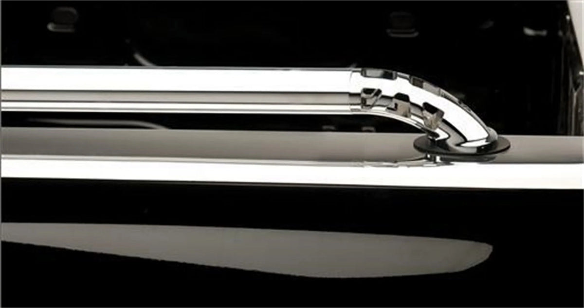 Polished Fits select: 2000 NISSAN FRONTIER KING CAB XE, 2001-2002 NISSAN FRONTIER CREW CAB XE/CREW CAB SE. 5 in. 4 ft. Putco 69854 Bed Rails For Nissan Frontier, Approx