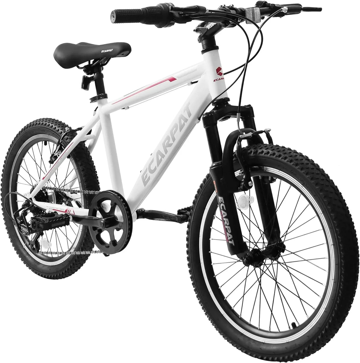 Ecarpat  Kids’ Bike 20 Inch Wheel, 20 Inch Mountain Bike 7-Speed, Boys Girls Child Kids’ Bicycles