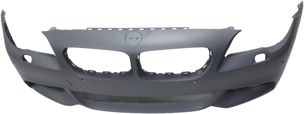 Front BUMPER protector suitable For  5-SERIES 2014-2016 Primed with M Pkg with PDC Sensor Holes and Side View Cam Sedan/Hybrid