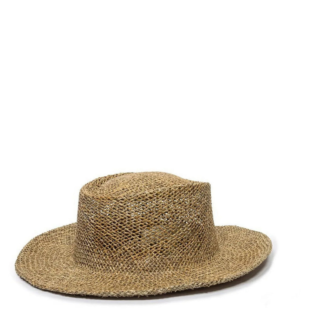 Outdoor Cap STW-100 Gambler Straw Hat-Natural