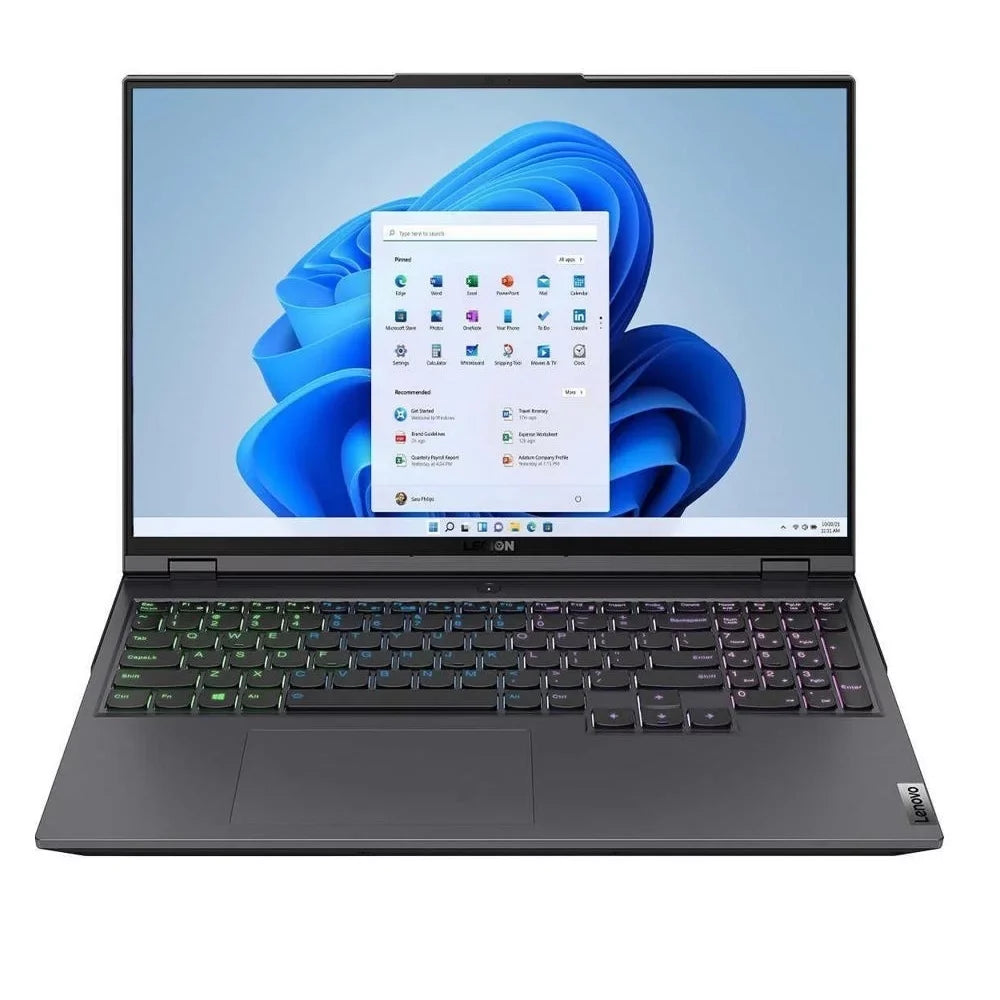 Legion 5 Pro 16ITH6H 16" 16GB 512GB SSD Core™ 2.4GHz Win10H,Storm Grey (Used)