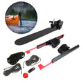 Adjustable Kayak Foot Braces Pedals & Tail Rudder Direction Steering, Kayak Rudder Kit for Kayaking, Canoe, Fishing ship