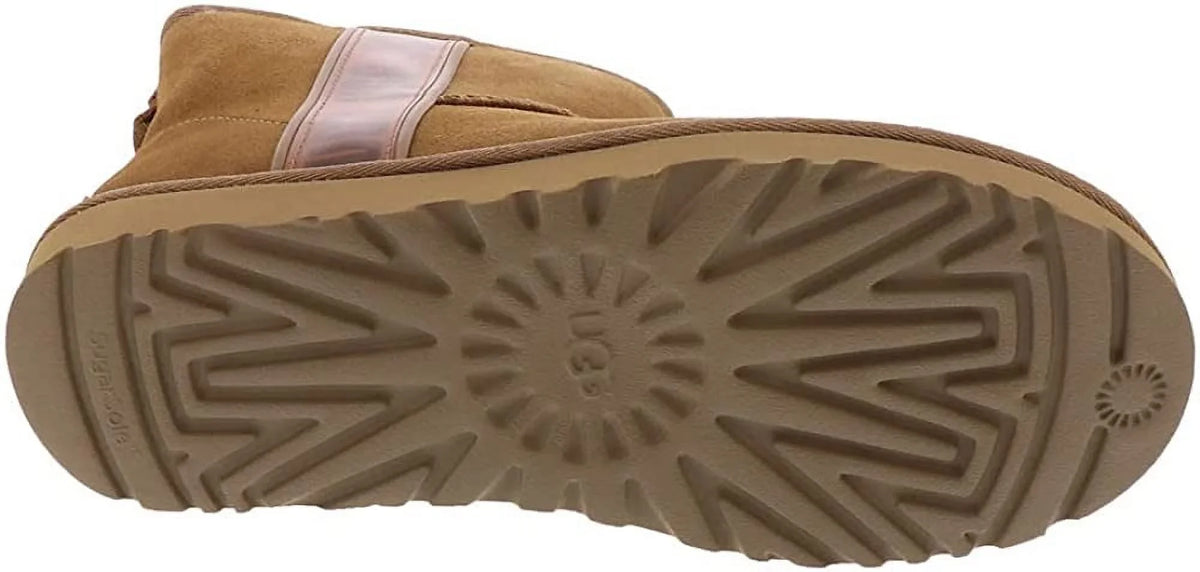 UGG Women's Classic Mini Side Logo Ii Boots  CHESTNUT