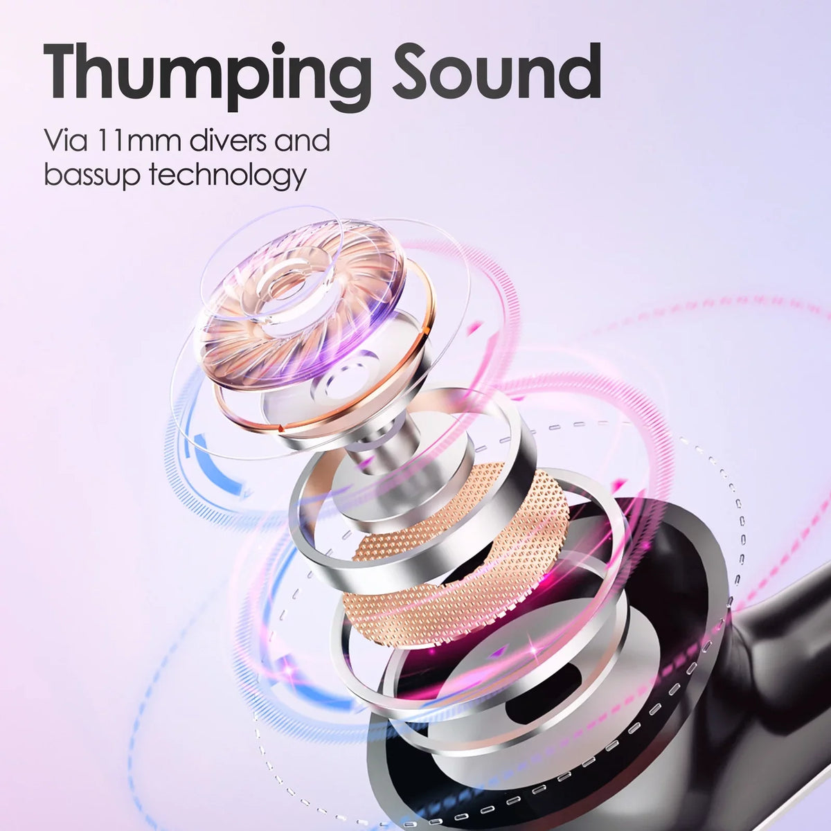 3-In-1 True Wireless Earbuds w/Mic Touch Control VR Gaming Headset, Hi-Fi Stereo Bluetooth 5.2 Headphones with Charging Case for PS4 PS5 Nintendo Switch,Ultra-low Latency,42H Playback,Waterproof