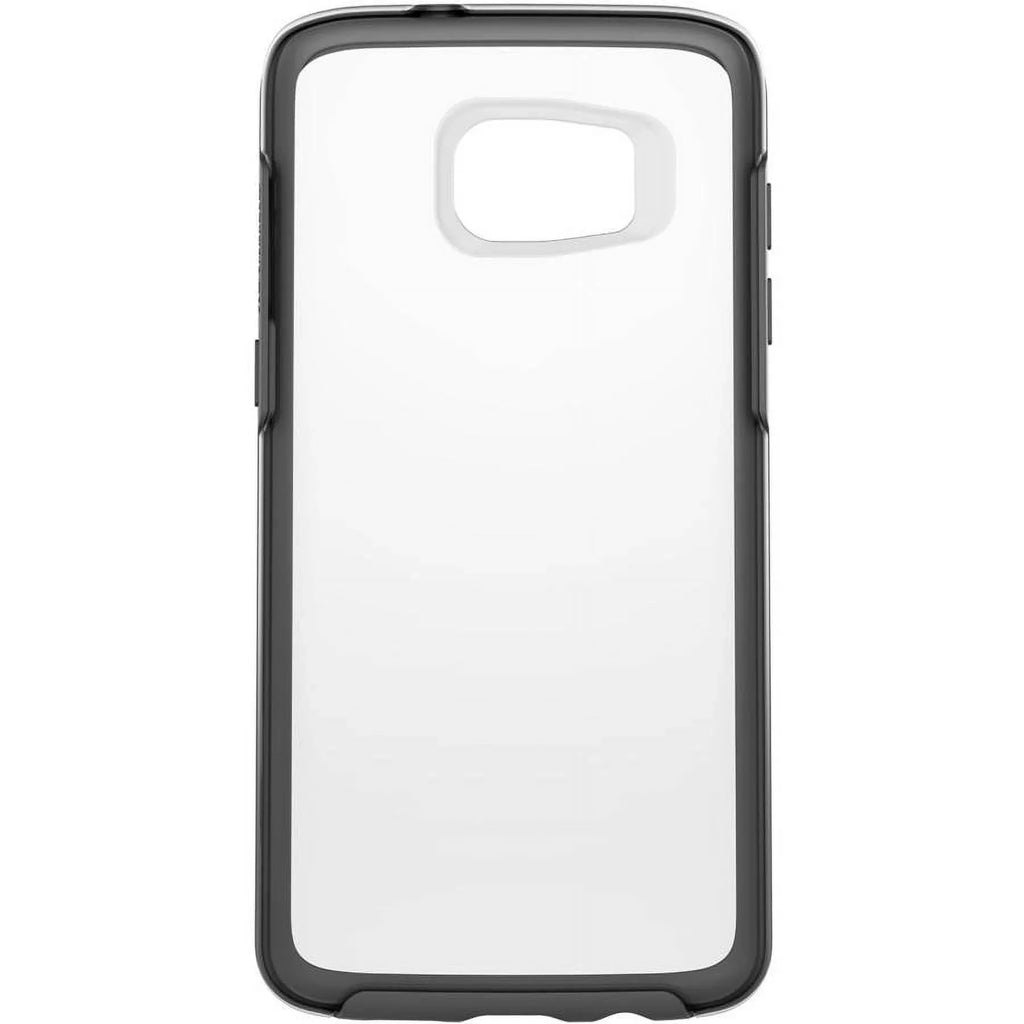 OtterBox Clear Symmetry Series Case for  Galaxy S7 edge, Black Crystal