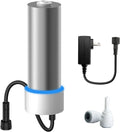 Waterdrop LED UV͎ Ultrąviolët aqua Filter for Under Sink aqua Filter System and Reverse Osmosis System, Reduce up to 99.9% of Baçtёria, Mercury-Free, FCC Certified, Stainless Steel, 50 Year Life Tim