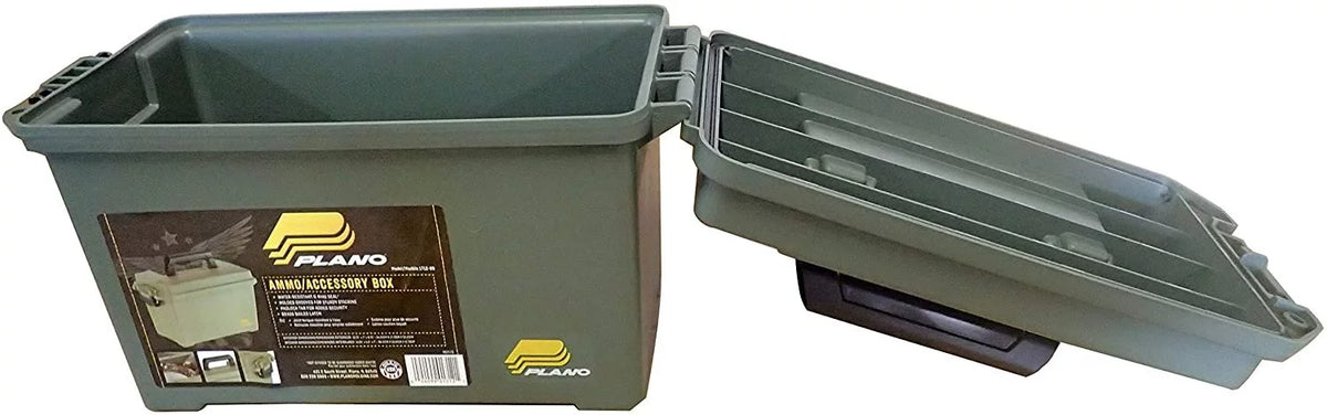 Plano Field Ammo Box, OD Green, Medium Plastic Ammo Storage