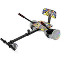Hoverboard Seat Attachment, Adjustable Hoverboards Accessories, matching with 6.5"/ 8"/ 10" Hoverboards for Kids, Graffiti