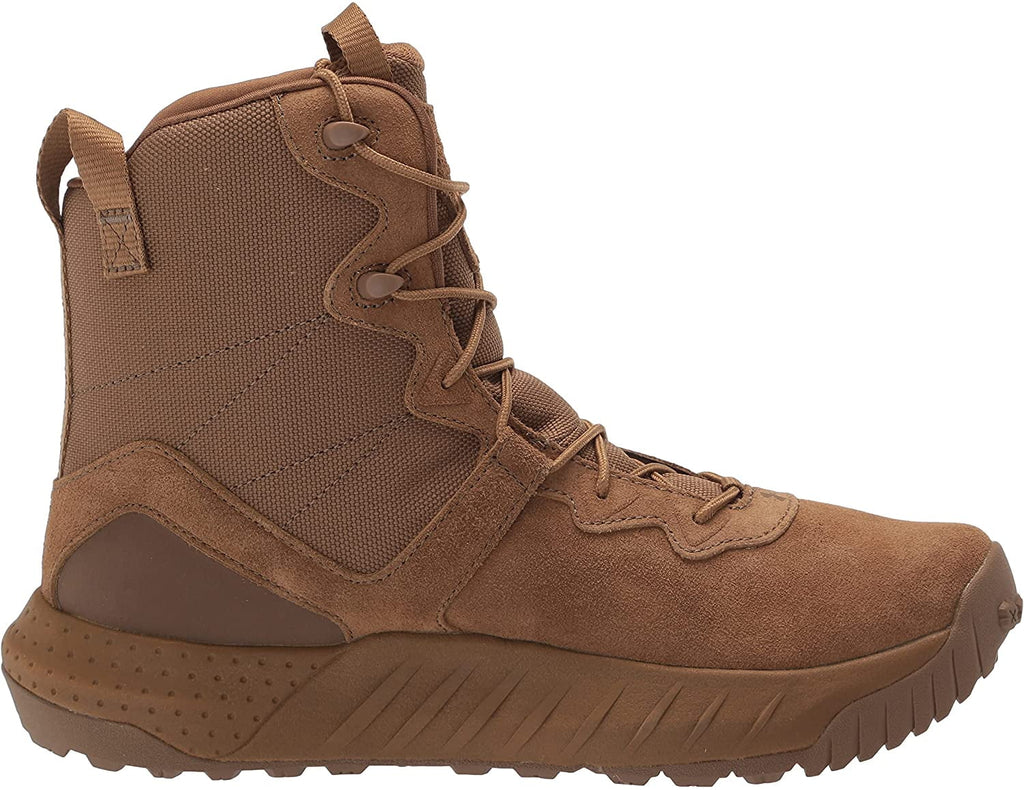 Under Armour Men's Micro G Valsetz Lthr Military and Tactical Boot, Coyote (200)/Coyote, 11 M US