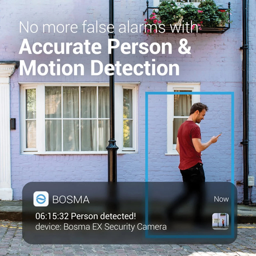 Bosma DI4001 EX 1080p Full HD Outdoor Wi-Fi Security Camera with Spotlight
