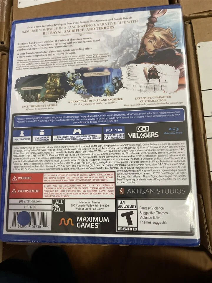 Astria Ascending - PS4.. RPG. BRAND NEW/SEALED