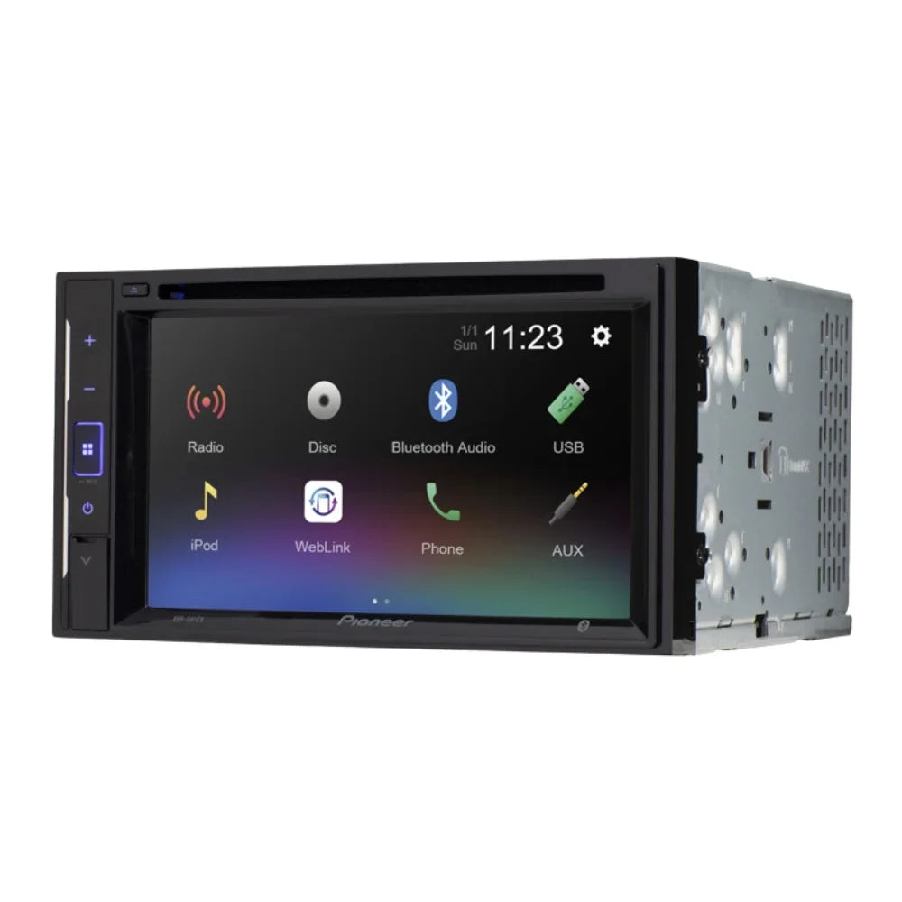 KIT4711 Bundle for 2013-2014  F150 Classic Dash W/ Pioneer AVH-241EX Double DIN Car Stereo with Bluetooth/Backup Camera/Install Kit/in-Dash DVD/CD AM/FM 6.2" Touchscreen Digital Media Receiver