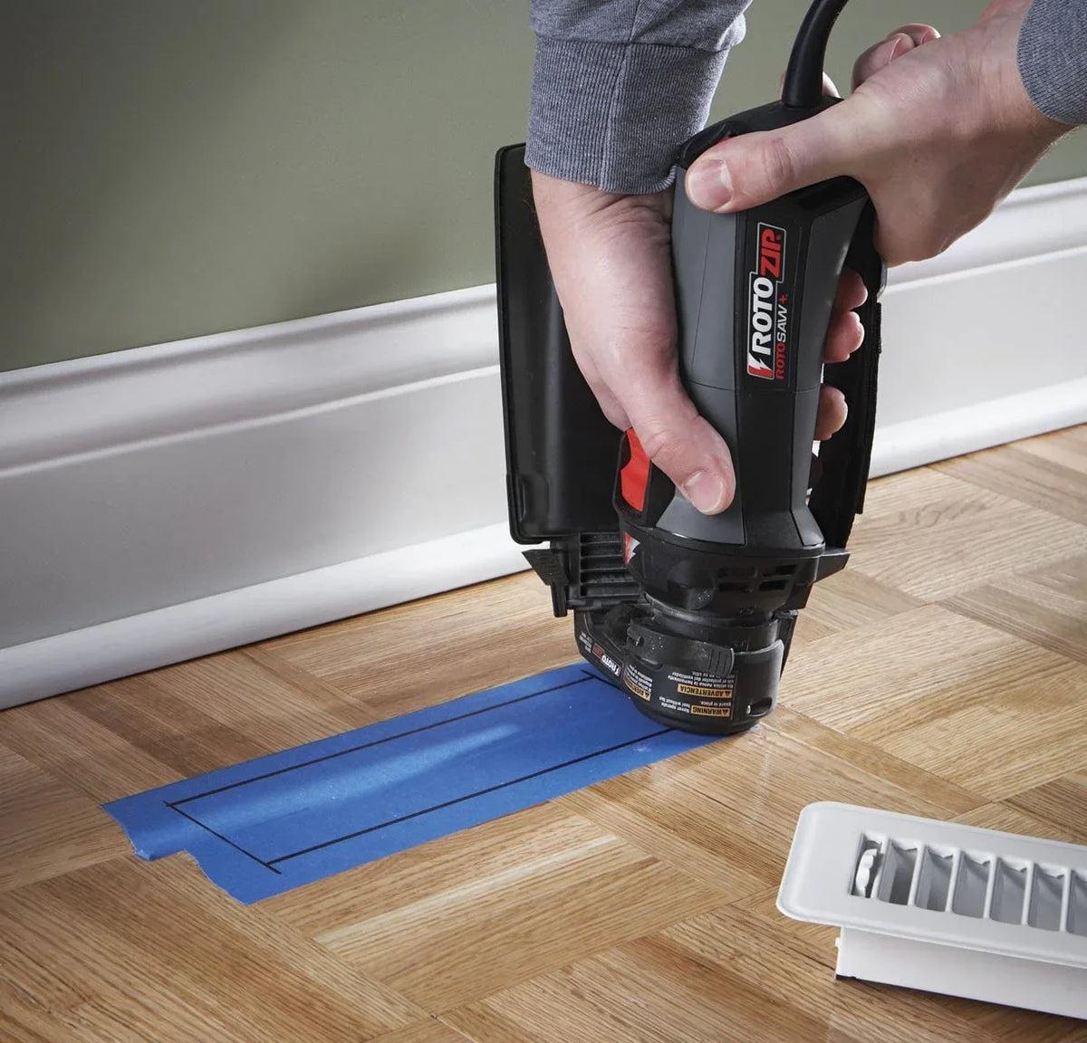 L Plastic  Dust Vault Attachment  1 pc.. Rotozip  1   x 4 in