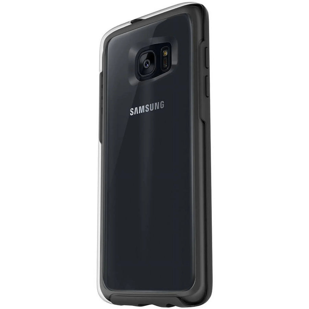 OtterBox Clear Symmetry Series Case for  Galaxy S7 edge, Black Crystal