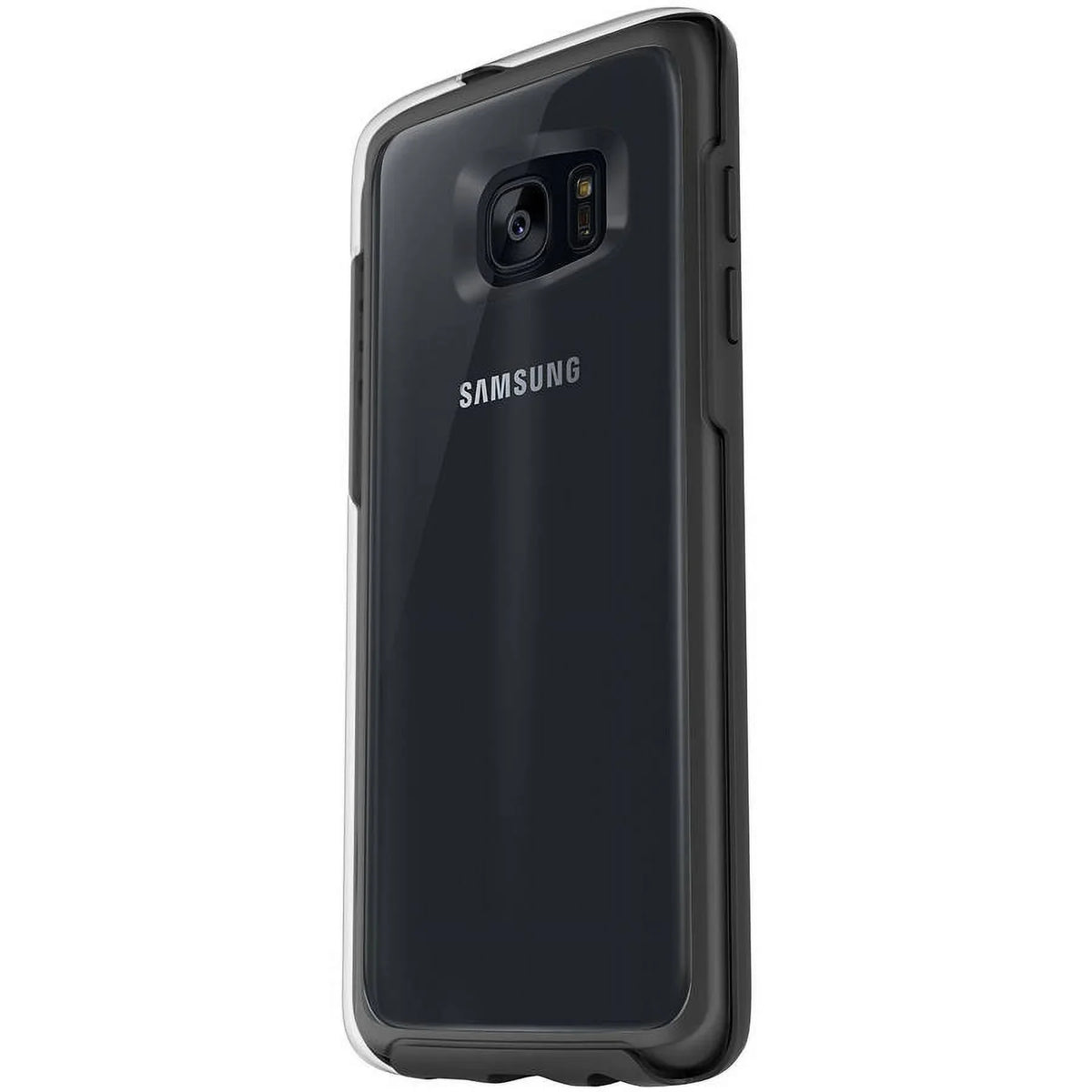 OtterBox Clear Symmetry Series Case for  Galaxy S7 edge, Black Crystal