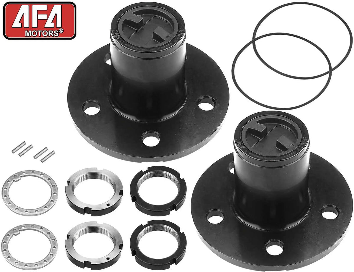 Afa Motors (4WD) Manual Locking Hub Fit 1990-1994  Explorer, 1990-1997  Ranger, 1994-1997 Mazda Pickup, 1990-1994 Mazda Navajo, 4x4 Locking Hubs (2 Pack)