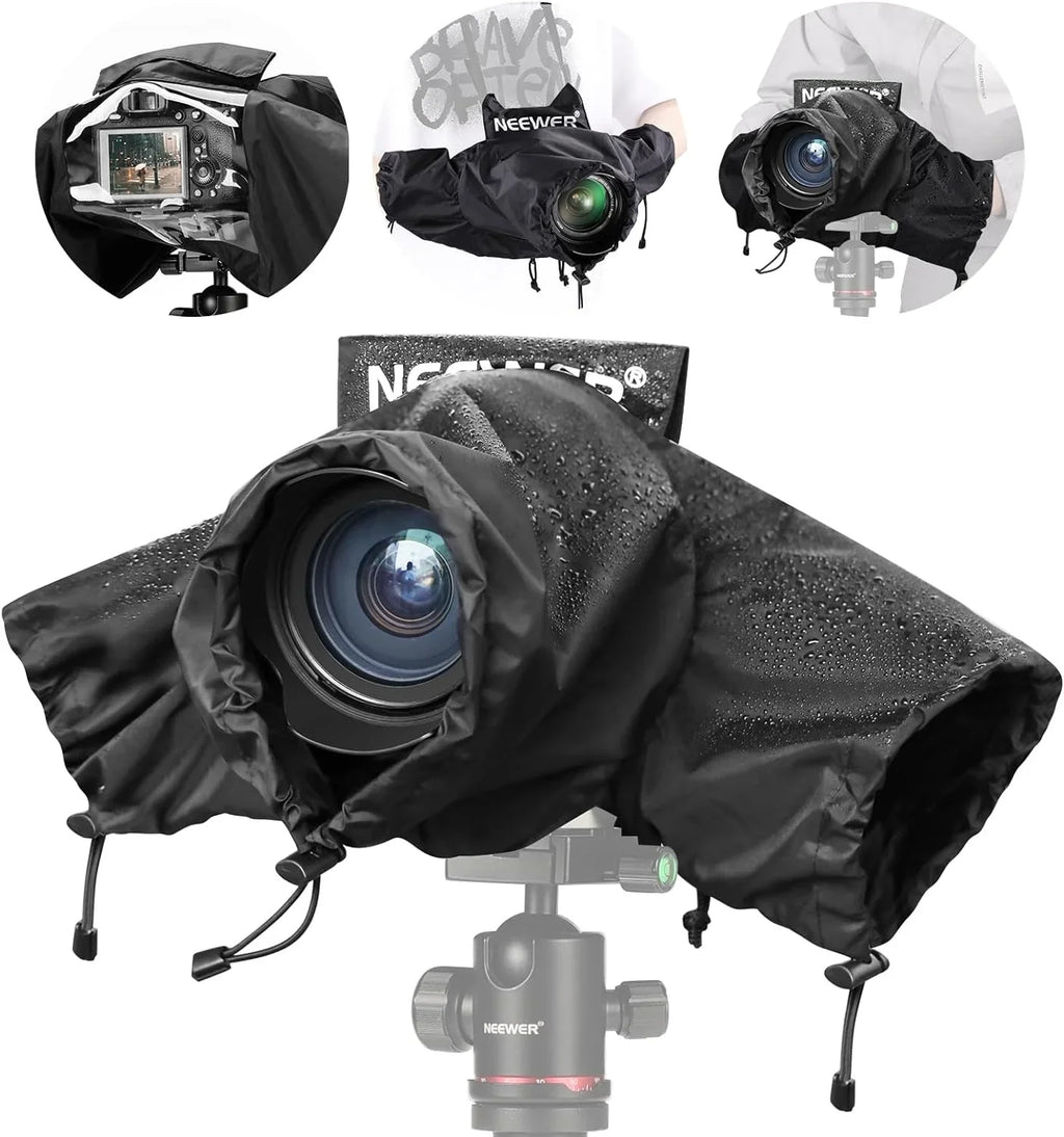 NEEWER Camera Rain shield, Mini Size Durable Nylon Raincoat appropriate with    DSLR Mirrorless Vlog Camera
