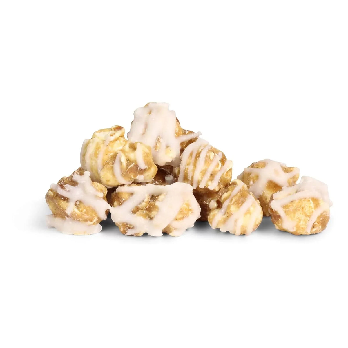 Grmet Cinnamon Swirl Popcorn By Its Delish, 2 Lbs Bulk Bag, – Festive Caramel Air Popped Sweet Crunchy Popcorn With White Glaze Corn Snack, Parties – Gluten Free, Vegan, Kosher