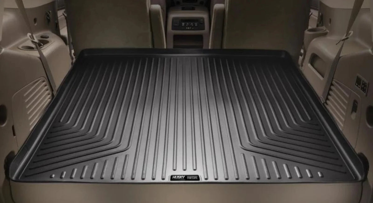 Husky by RealTruck Weatherbeater Series Trunk Liner Black suitable with 08-12 Honda Accord 4 Door