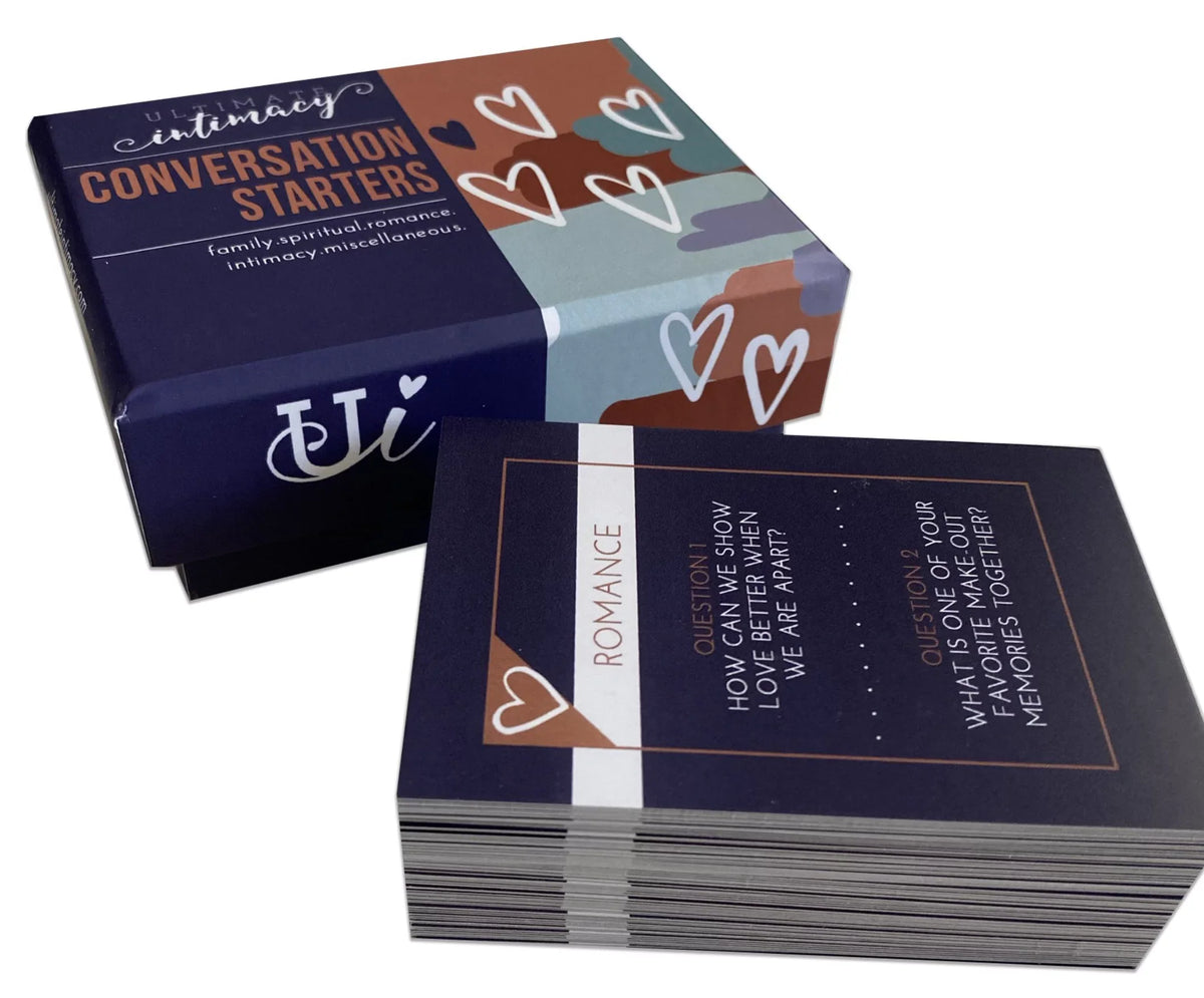 Ultimate Intimacy Conversation Starter Cards, romance, sex, finances, miscellaneous, spark up outstanding conversations
