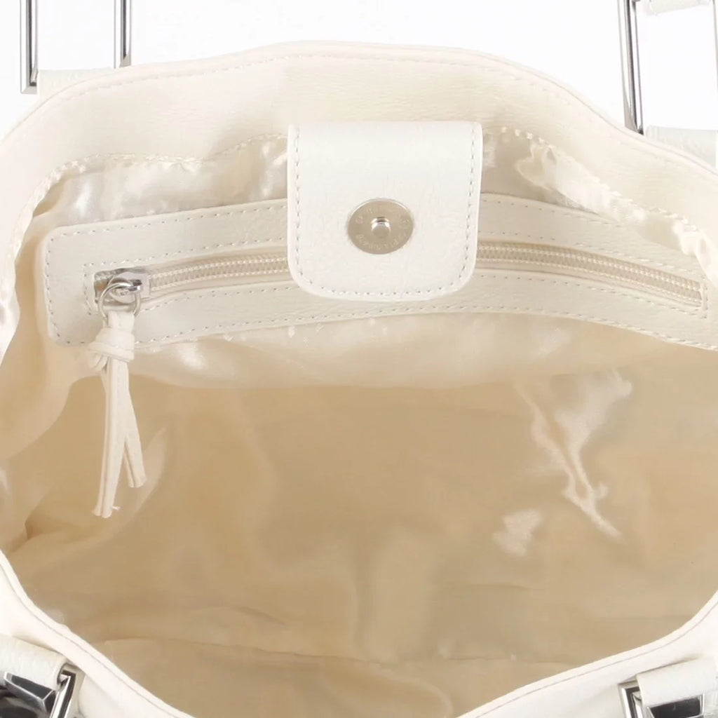 Christian Audigier Magda Tote- White