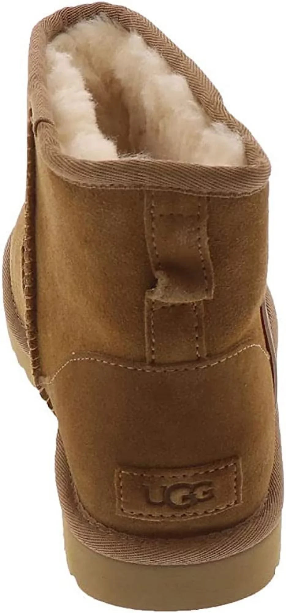 UGG Women's Classic Mini Side Logo Ii Boots  CHESTNUT
