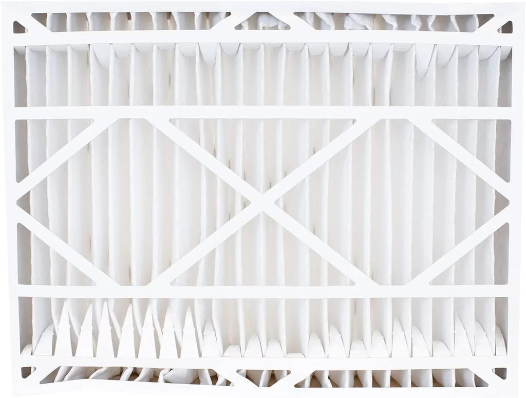 Filterbuy 20x25.25x3.5 MERV 8 Pleated HVAC AC Furnace Air Filters for Aprilaire Space-Gard 102/2120 (4-Pack)