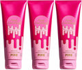 Set of 3. oz. PINK/Victoria's Secret Pink Coconut Body Lotion 8fl