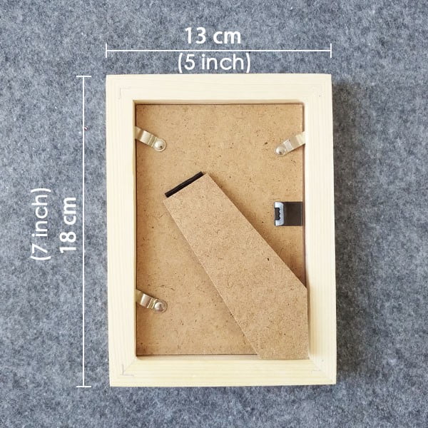 Korea Flag Makeup Head Screang Cap Desktop Photo Frame Picture Display Art Painting Exhibit