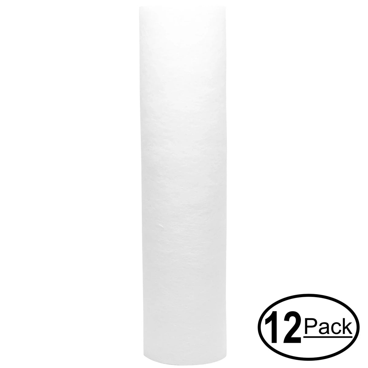 12-Pack appropriate with US aqua Systems 200-RO-DI Polypropylene Sediment Filter - Universal 10-inch 5-Micron Cartridge for US aqua 50 to 150 GPD RO-DI System - Denali Pure Brand