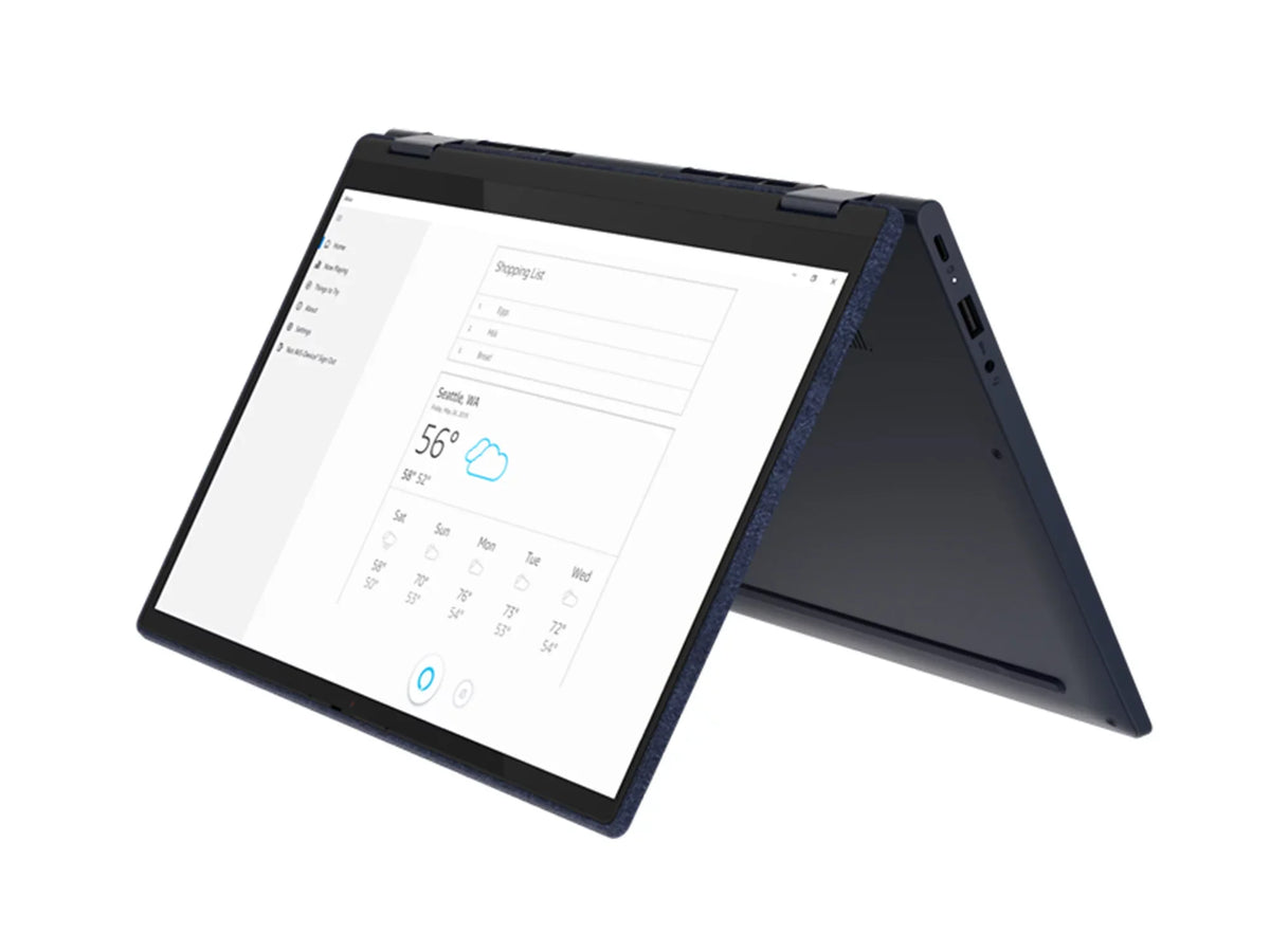 Yoga 6 2-in-1, 13.3" IPS FHD Touch Display, AMD Ryzen 5 4650U Upto 4.0GHz, 8GB RAM, 512GB NVMe SSD, Vega 6, DisplayPort via USB-C, Wi-Fi, Bluetooth, Windows 10 Pro