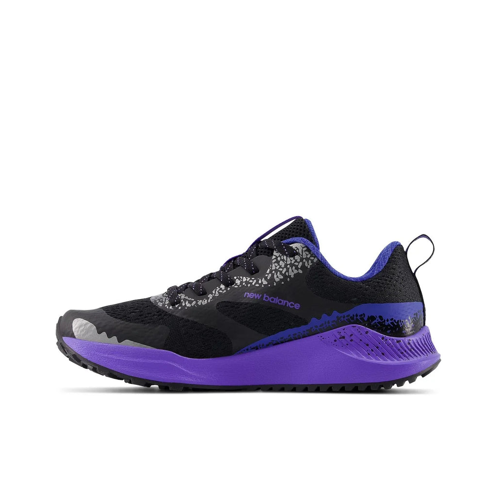 New Balance Dynasoft Nitrel v5 Boys Trail Shoes Color: Black Electric Indigo Size: 5 WIDE