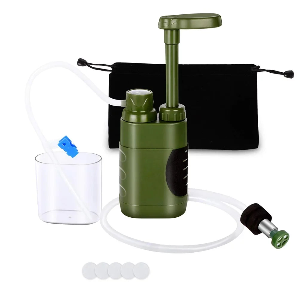 Lixada Family Camping moisture Filter Straw System for Emergency Preparedness Hiking