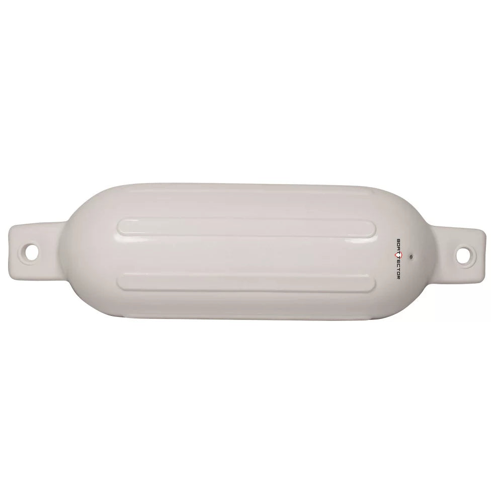 Extreme Max 3006.7201 BoatTector Inflatable Fender Value 2-Pack - 6.5" x 22", White