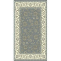 Traditional Rectangle Rug, Dark Blue & Ivory. DynamicRugs LE71058020510 58020 Legacy Collection 6.7 x 9.6 in