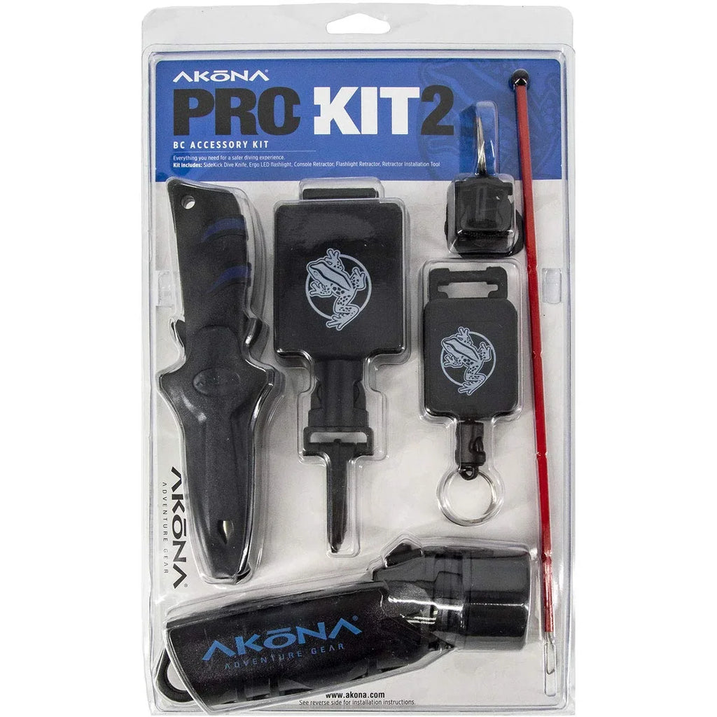 Akona Sherwood BCD Pro-Kit 2 Light Accessory Kit Scuba Diving