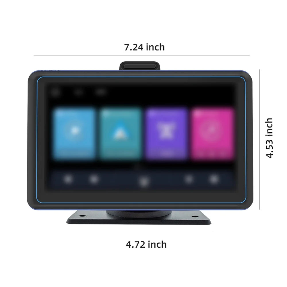 Apexeon Car Stereo,Camera Dual MP5 Player Dual USB Car Audio Portable Car 7'' 720P 5.0  matching Car Stereo 5.0 suitable USB BT Receiver BT 5.0 12 Auto matching Android Stereo 720P Car