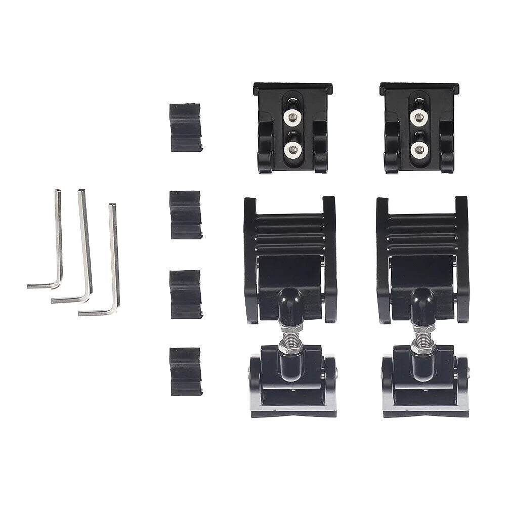 JLLOM Durable Black Front Hood Latch Lock Catch for Jeep Wrangler JK 07-18 - Enhanced Vehicle Security